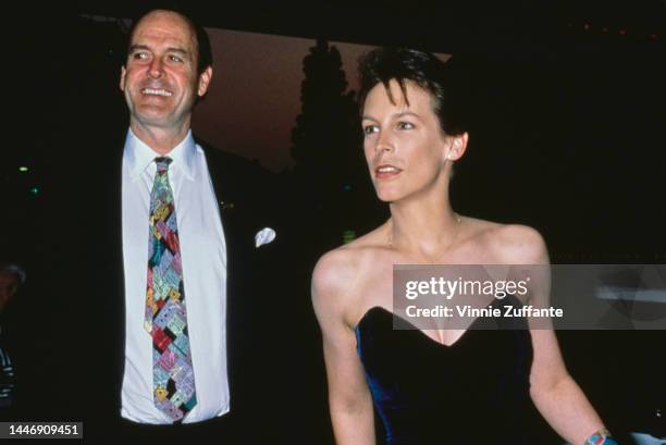 John Cleese and Jamie Lee Curtis attend 46th Annual Golden Globe Awards at the Beverly Hilton Hotel in Beverly Hills, California, United States, 28th...