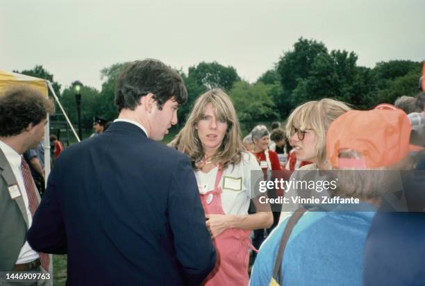 Jill Clayburgh attends an event, circa 1990s