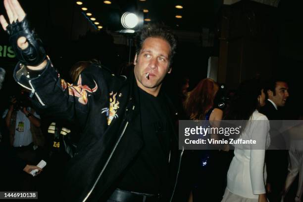 Andrew Dice Clay attending the premiere of 'Out for Justice' at Mann Village Theater in Westwood, California, United States, 10th April 1991.