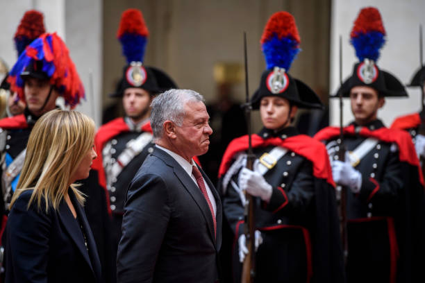 ITA: Italian PM Giorgia Meloni Welcomes Jordan's King Abdullah II