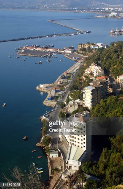 brise de mer bejaia /algerie - at bejaia algeria stock pictures, royalty-free photos & images