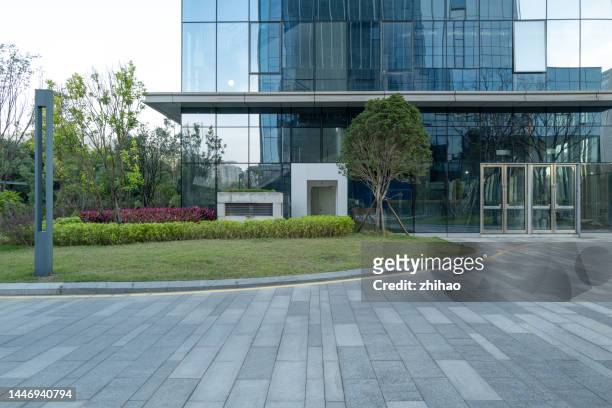 appearance of the office building area - business park 個照片及圖片檔