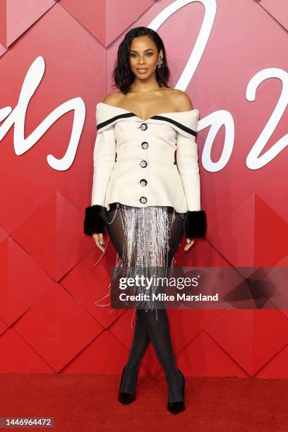 Rochelle Humes attends The Fashion Awards 2022 at the Royal Albert Hall on December 05, 2022 in London, England.