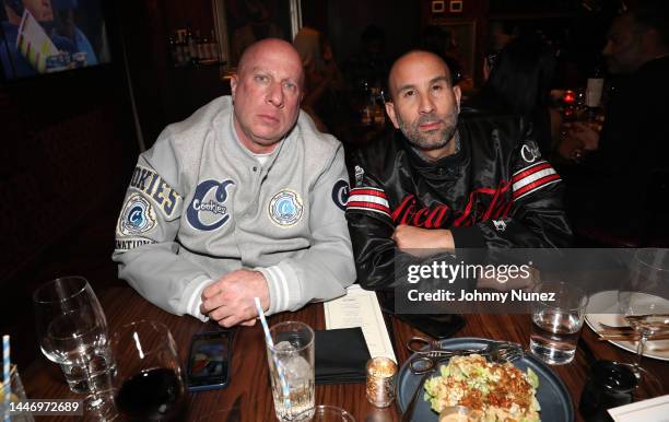 Steve Lobel and Premium Pete attend Amar'e Stoudemire's 40th Birthday Party at Catch NYC on December 04, 2022 in New York City.