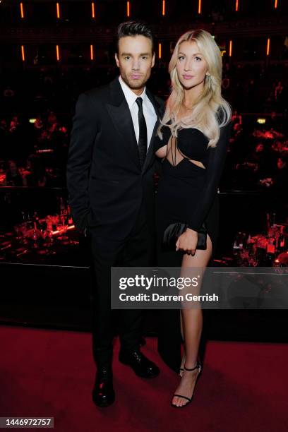 Liam Payne and Katie Cassidy attend The Fashion Awards 2022 pre-ceremony drinks at the Royal Albert Hall on December 05, 2022 in London, England.