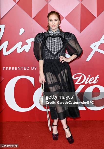 Angela Scanlon attends The Fashion Awards 2022 at the Royal Albert Hall on December 05, 2022 in London, England.