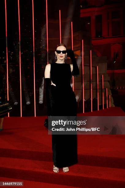 Karen Elson attends The Fashion Awards 2022 at the Royal Albert Hall on December 05, 2022 in London, England.