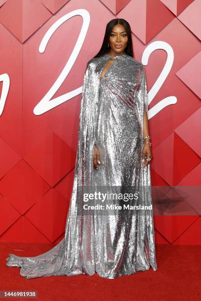 Naomi Campbell attends The Fashion Awards 2022 at the Royal Albert Hall on December 05, 2022 in London, England.