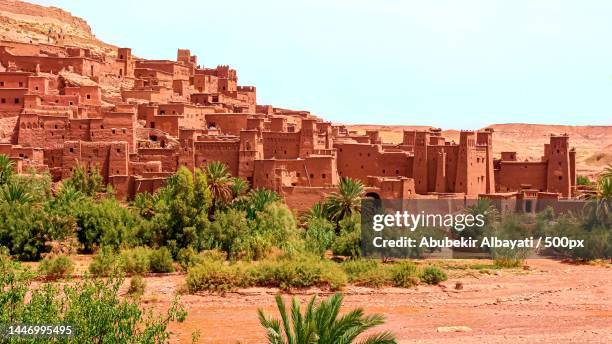 the ancient city in the desert,saudi arabia - saudi arabia landscape stock pictures, royalty-free photos & images