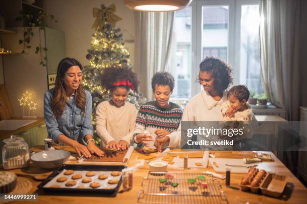 christmas baking - hispanic month stock pictures, royalty-free photos & images