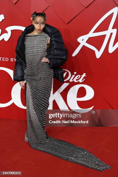 Twigs attends The Fashion Awards 2022 at the Royal Albert Hall on December 05, 2022 in London, England.