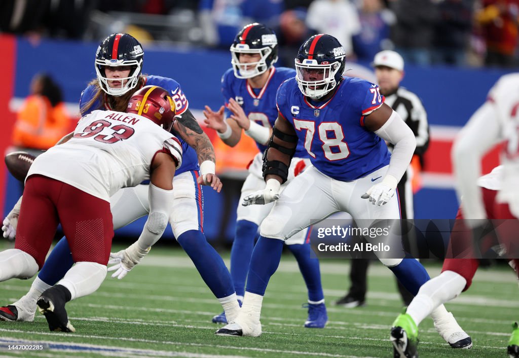 Washington Commanders v New York Giants