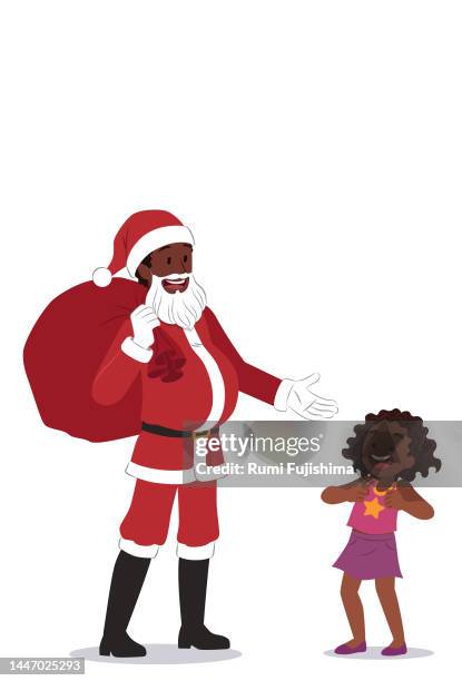 santa claus has arrived! - hispanic month stock illustrations
