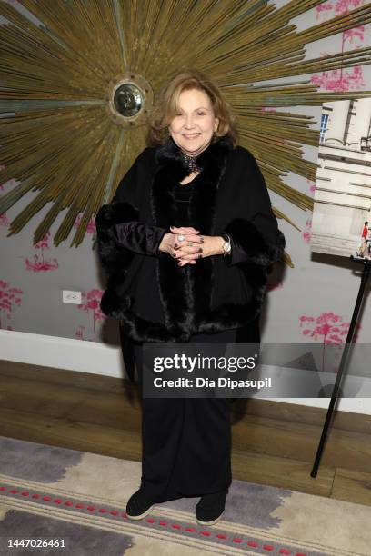 Brenda Vaccaro attends as Anna Wintour hosts Special Screening of "Living" at Crosby Hotel on December 05, 2022 in New York City.