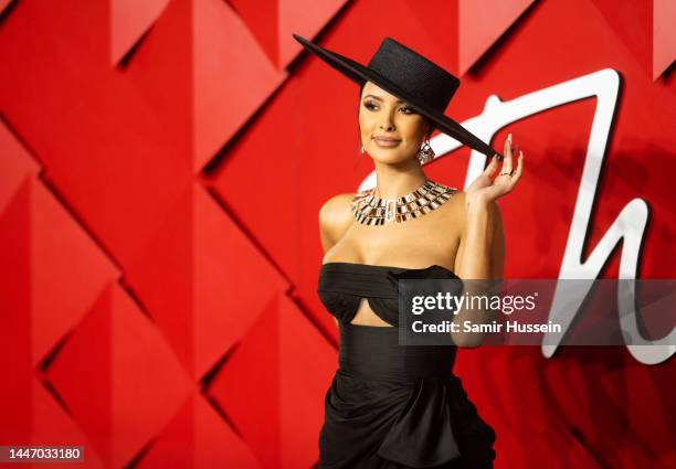 Maya Jama attends The Fashion Awards 2022 at the Royal Albert Hall on December 05, 2022 in London, England.