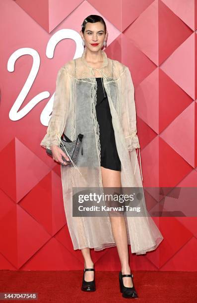 Alexa Chung attends The Fashion Awards 2022 at the Royal Albert Hall on December 05, 2022 in London, England.