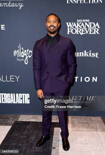 Michael B. Jordan attends Critics Choice Association's 5th Annual Celebration Of Black Cinema & Television at Fairmont Century Plaza on December 05,...