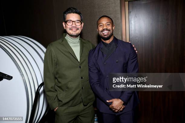Destin Daniel Cretton and honoree Michael B. Jordan attend Critics Choice Association's 5th Annual Celebration Of Black Cinema & Television at...