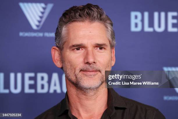 Eric Bana attends the Sydney premiere of Blueback at Hoyts Entertainment Quarter on December 06, 2022 in Sydney, Australia.