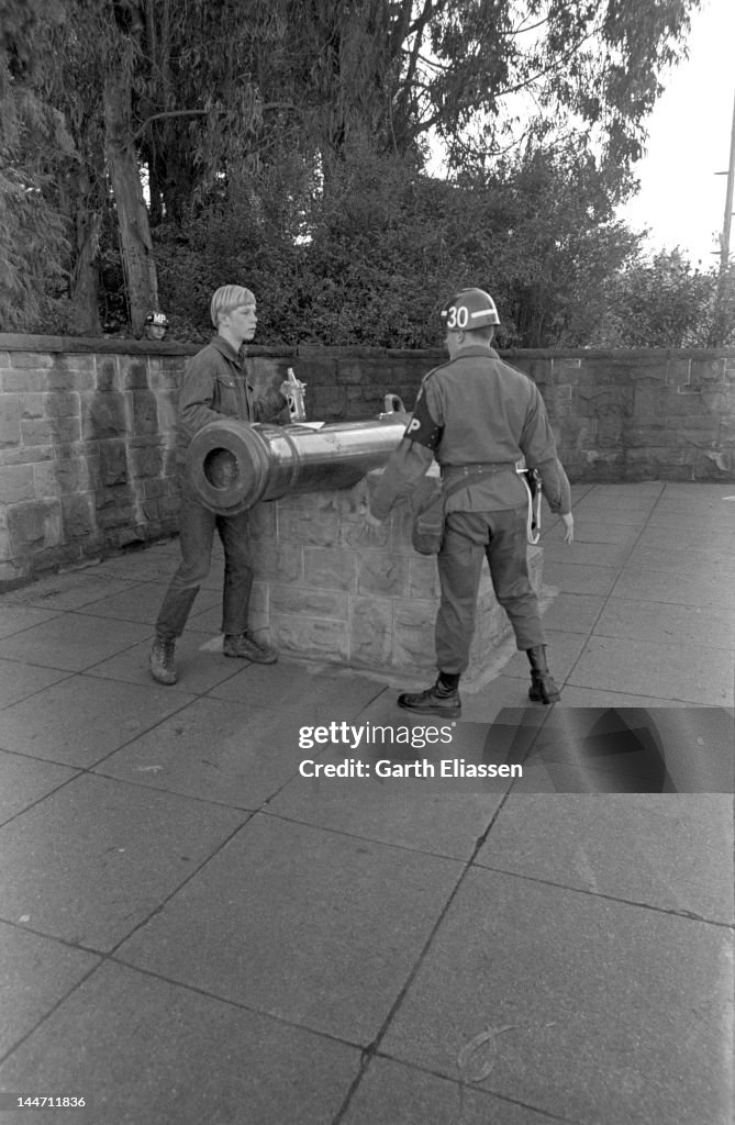 Demonstration At The Presidio