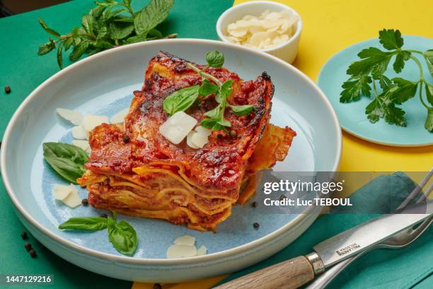 lasagna - lasagna fotografías e imágenes de stock