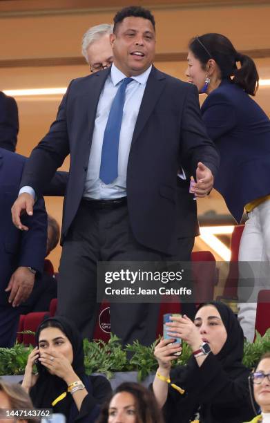 Ronaldo Luis Nazario de Lima of Brazil attends the FIFA World Cup Qatar 2022 Round of 16 match between Brazil and South Korea at Stadium 974 on...