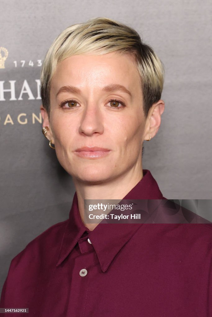 Megan Rapinoe attends the 2022 Moet & Chandon Holiday Celebration at