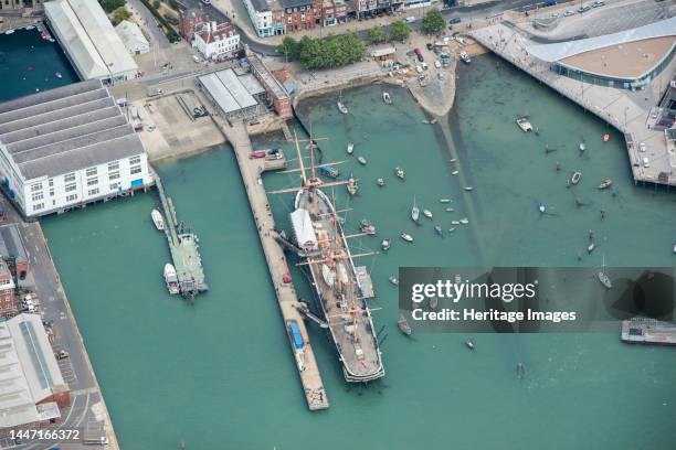 Warrior at Portsmouth Dockyard, City of Portsmouth, 2018. Creator: Damian Grady.