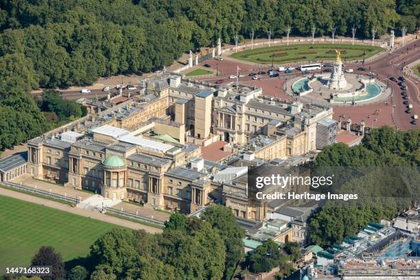 Buckingham Palace, City of Westminster, Greater London Authority, 2021. Creator: Damian Grady.