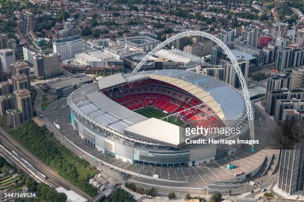 Wembley Stadium, Greater London Authority, 2021. Creator: Damian Grady.