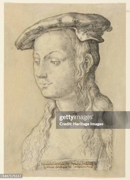 Maria Duchess of Brunswick, Born Duchess of Wurttemburg, n.d. Possibly a portrait of Anna Maria of Brandenburg-Ansbach, wife of Christoph, Duke of...