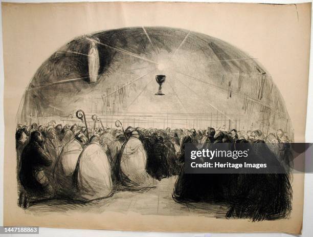 Lourdes 25th International Eucharistic Congress, 1914. Creator: Jean Louis Forain.