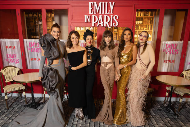 FRA: "Emily In Paris" By Netflix - Season 3 World Premiere : Inside Photocall At Theatre Des Champs Elysees In Paris