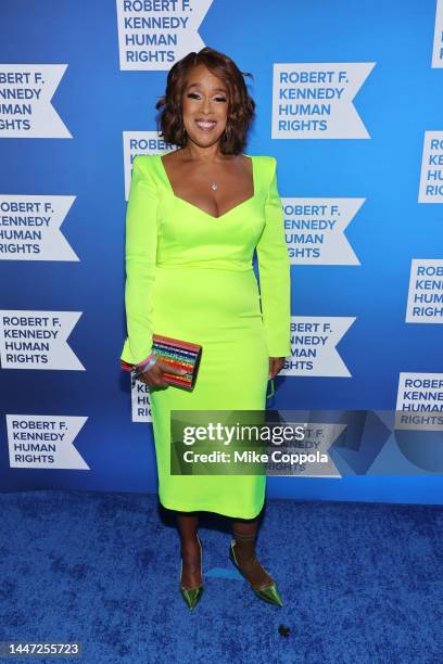 Gayle King attends the 2022 Robert F. Kennedy Human Rights Ripple of Hope Gala at New York Hilton on December 06, 2022 in New York City.