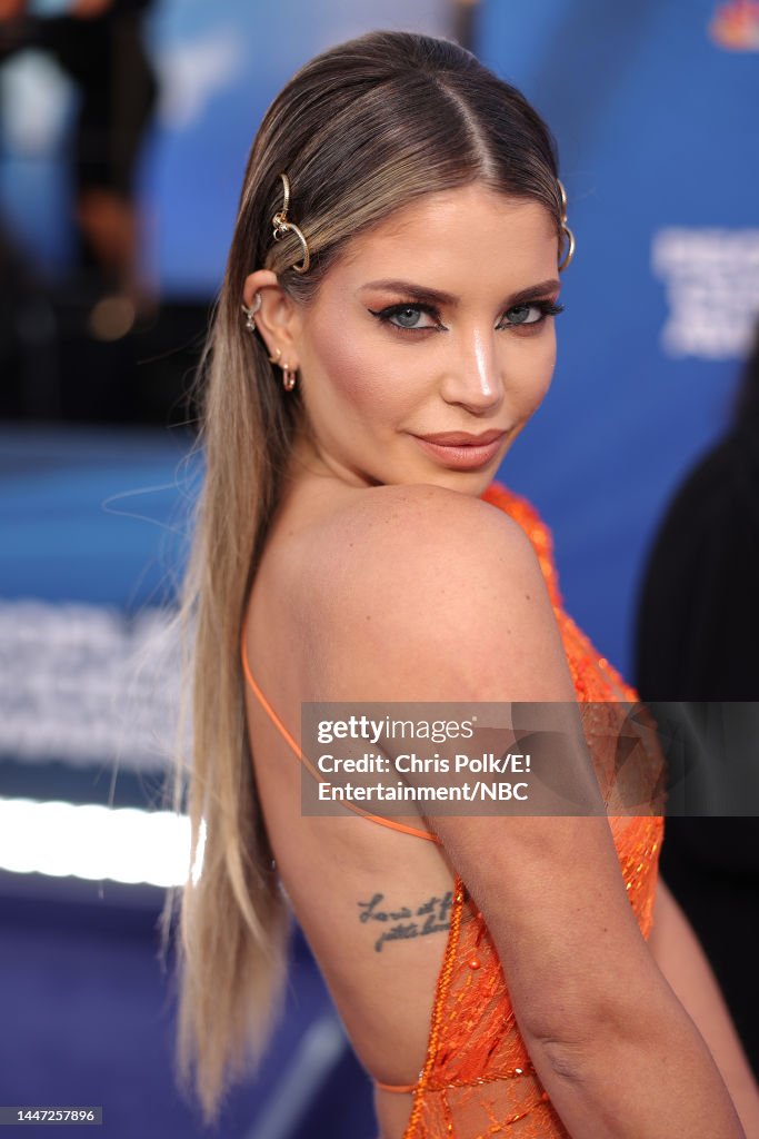 Flavia Laos Flavia Laos arrives to the 2022 People's Choice Awards held at the