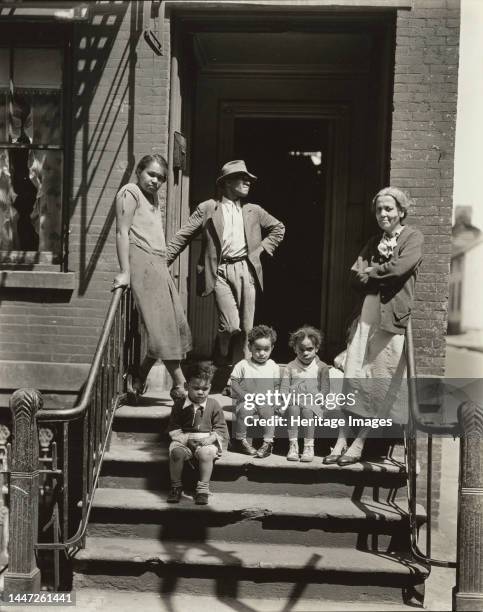 Jay Street, No. 115, 1936. Creator: Berenice Abbott.