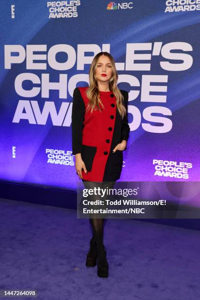 Pictured: Camilla Luddington to the 2022 People's Choice Awards held at the Barker Hangar on December 6, 2022 in Santa Monica, California. --