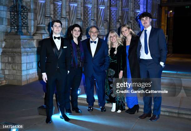 Jon Landau, Julie Landau and family attend the after party for James Cameron's "Avatar: The Way of Water" world premiere, at The Natural History...