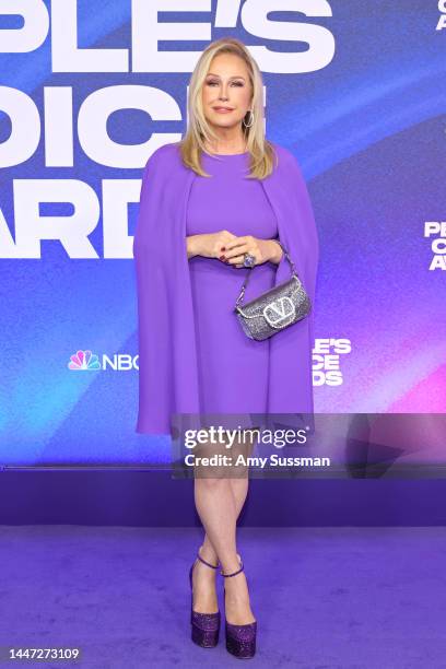 Kathy Hilton attends the 2022 People's Choice Awards at Barker Hangar on December 06, 2022 in Santa Monica, California.