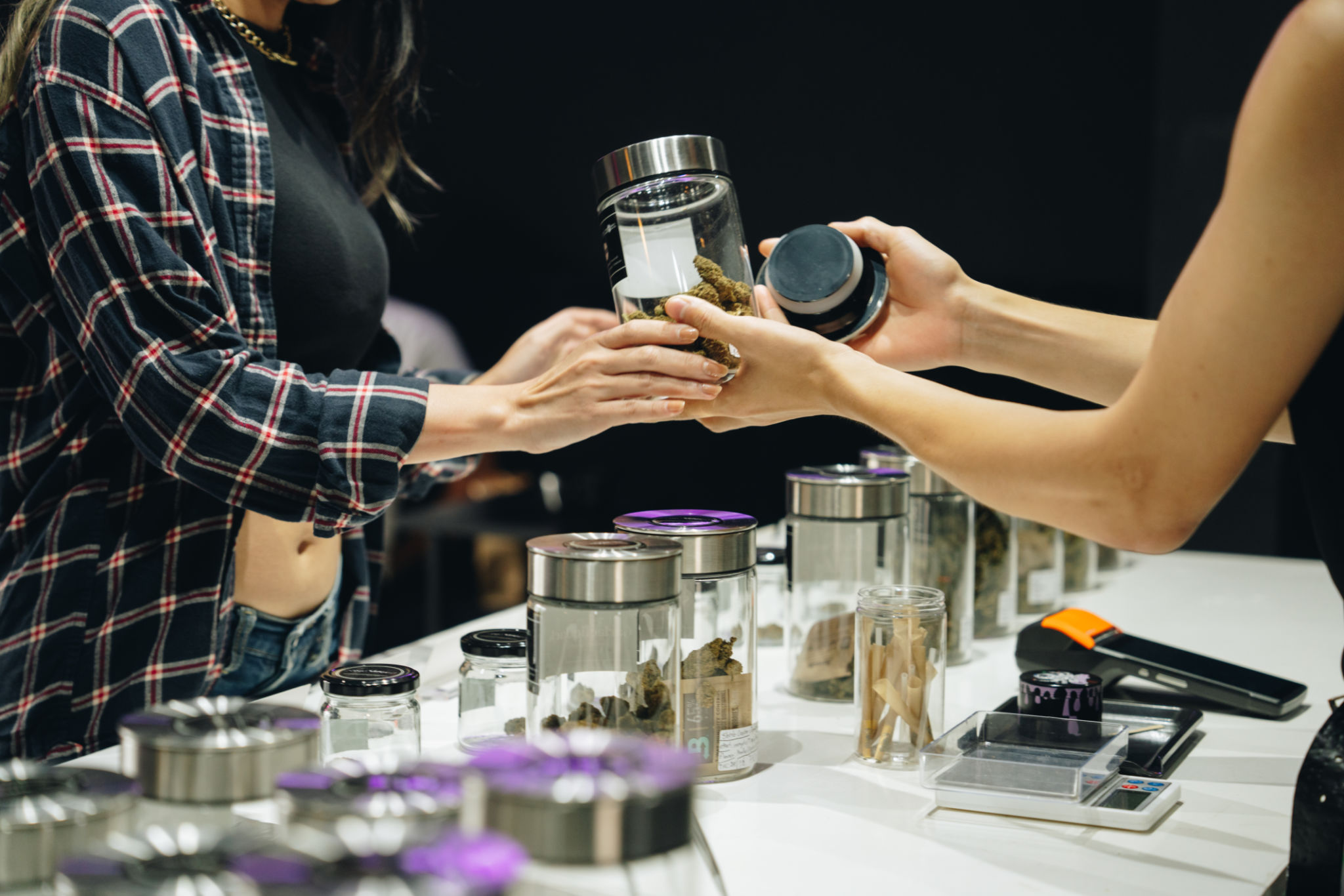 busy cannabis store