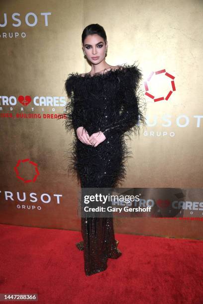 Nadia Ferreira attends the 9th Annual Maestro Cares Foundation Gala at Cipriani Wall Street on December 06, 2022 in New York City.