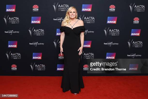 Rebel Wilson attends the 2022 AACTA Awards Presented By Foxtel Group at the Hordern on December 07, 2022 in Sydney, Australia.