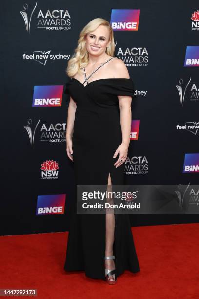 Rebel Wilson attends the 2022 AACTA Awards Presented at the Hordern on December 07, 2022 in Sydney, Australia.