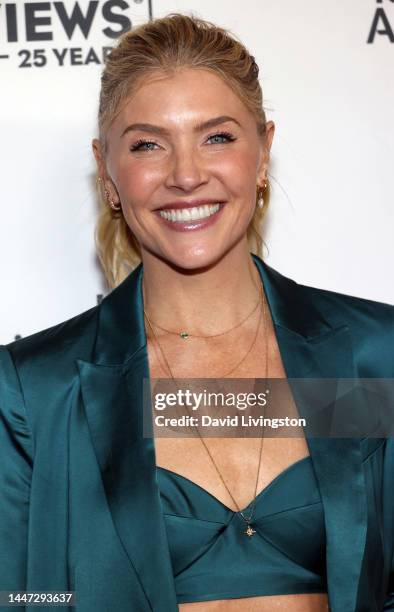 Amanda Kloots attends the 25th anniversary of "The Interviews: An Oral History of Television" hosted by the Television Academy Foundation at Saban...