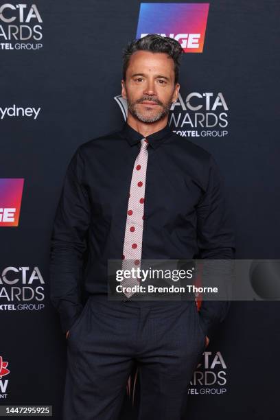 Damian Walshe-Howling attends the 2022 AACTA Awards Presented By Foxtel Group at the Hordern on December 07, 2022 in Sydney, Australia.