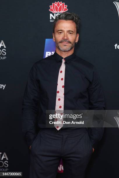 Damian Walshe-Howling attends the 2022 AACTA Awards Presented at the Hordern on December 07, 2022 in Sydney, Australia.