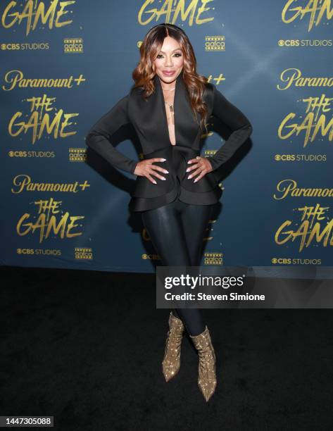 Wendy Raquel Robinson attends the screening of Season 2 premiere episode of "The Game" hosted by Paramount+, CBS Studios and AAFCA at Paramount...