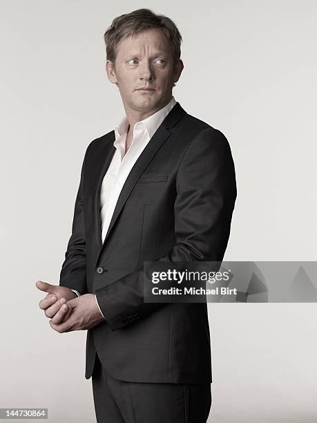 Actor Douglas Henshall is photographed on April 6, 2011 in London, England.