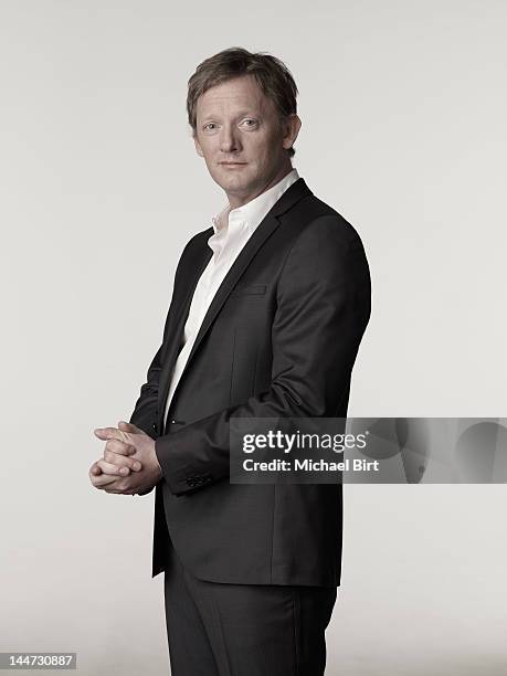 Actor Douglas Henshall is photographed on April 6, 2011 in London, England.