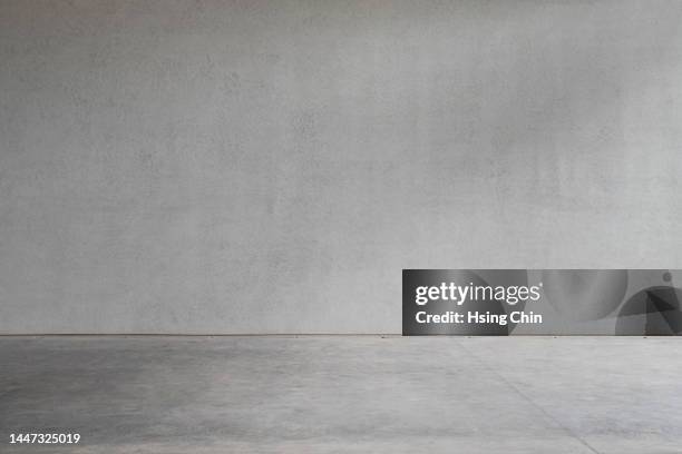 empty concrete background - concrete background stockfoto's en -beelden